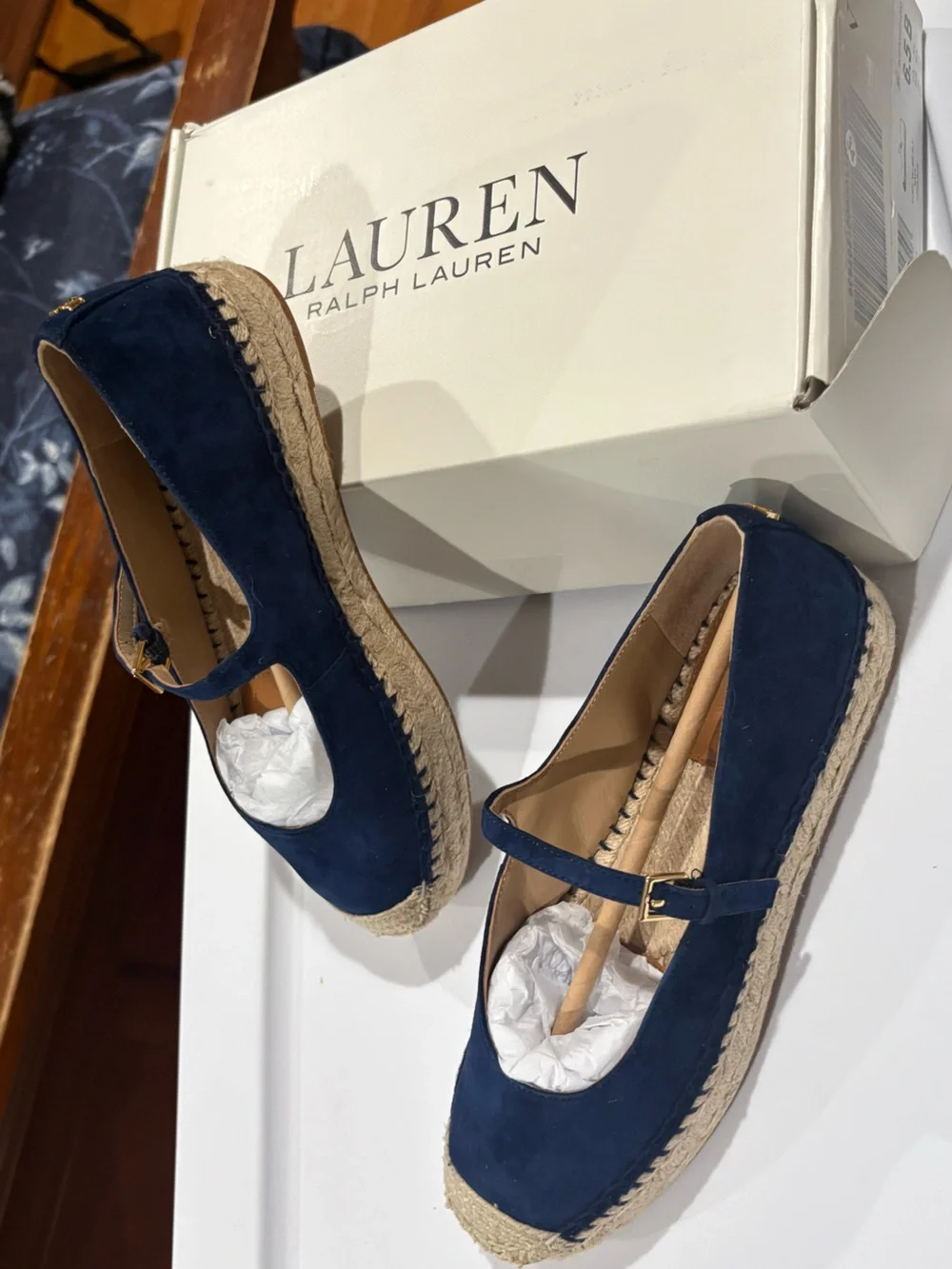Luize Mary Jane Platform Espadrille Lauren Ralph Lauren